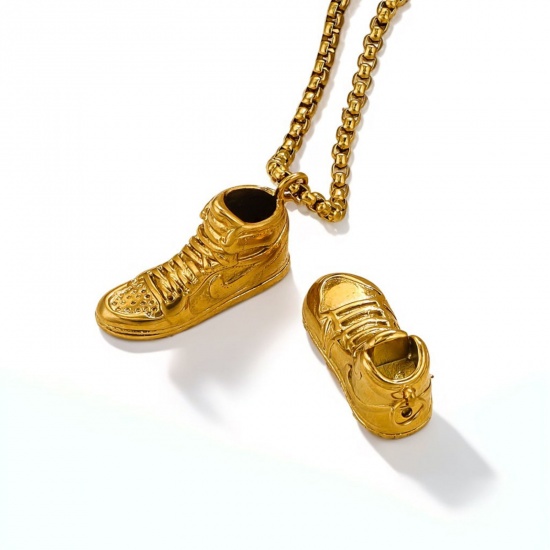 Picture of 304 Stainless Steel 3D Charms Shoes