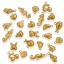 Immagine di 5 Pz 304 Acciaio Inossidabile Mini Ciondoli Frutta Animali Marini 3D