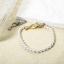 Immagine di 1 Serie Ecologico Ottone Chiusure a Gancio Serpente Vero Oro Placcato Trasparente Cubic Zirconiae 38mm x 11mm