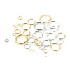 Picture of Eco-friendly Brass Open Jump Rings Findings For Jewelry Making Real Gold Plated Round