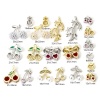 Bild von Messing Charms Bunt Kirsche