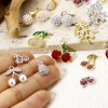 Bild von Messing Charms Bunt Kirsche