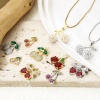 Bild von Messing Charms Bunt Kirsche