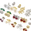 Bild von Messing Charms Bunt Kirsche
