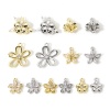 Bild von Messing Charms Bunt Blumen