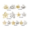 Bild von Messing Charms Bunt Blumen