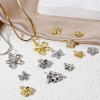 Bild von Messing Charms Bunt Blumen