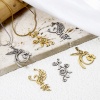 Bild von Umweltfreundlich 304 Edelstahl Charms Phönix Bunt Blumenrattan Hohl