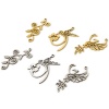 Bild von Umweltfreundlich 304 Edelstahl Charms Phönix Bunt Blumenrattan Hohl