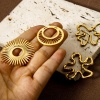 Immagine di 1 Piece Eco-friendly PVD Vacuum Plating 304 Stainless Steel Charms 18K Real Gold Plated Hollow