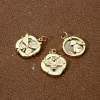 Picture of Eco-friendly Brass Charms 18K Real Gold Plated