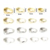 Picture of Eco-friendly Brass Pendant Pinch Bails Clasps Real Gold Plated