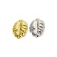 Immagine di 2 Pz Ottone Collezione Flora Ciondoli Multicolore Foglia di Monstera Filigrana 14.5mm x 10mm