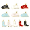 Picture of Eco-friendly Brass West Cowboy Charms 18K Real Gold Plated Enamel