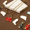 Picture of Eco-friendly Brass West Cowboy Charms 18K Real Gold Plated Enamel