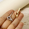 Picture of Eco-friendly Brass Hook Clasps Drop Real Gold Plated 3.6cm x 0.8cm