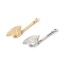 Immagine di 2 Pz Ecologico Ottone Ciondoli Pendenti Vero Oro Placcato Ascia 3D 3.2cm x 1.1cm