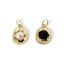 Immagine di 1 Pz Ecologico Ottone Ciondoli 18K Vero Oro Placcato Irregolare 17mm x 10mm