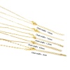 Picture of Eco-friendly Brass Link Chain Necklace 18K Real Gold Plated With Lobster Claw Clasp And Extender Chain