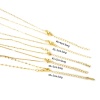 Picture of Eco-friendly Brass Link Chain Necklace 18K Real Gold Plated With Lobster Claw Clasp And Extender Chain