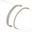 Picture of Eco-friendly Retro Silver Tone 304 Stainless Steel & Rhinestone Cup Chain Bracelets For Women Party 17cm(6.7") long