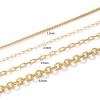 Picture of Eco-friendly Brass Necklace 18K Real Gold Plated With Spring Ring Clasp