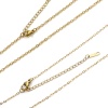 Изображение 5 PCs Eco-friendly PVD Vacuum Plating Simple & Casual 18K Real Gold Plated 304 Stainless Steel Link Cable Chain Necklace 45cm(17.7") long