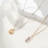 Picture of Eco-friendly Brass Charms 18K Real Gold Plated Multicolor Enamel Geometric