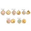 Picture of Eco-friendly 304 Stainless Steel Ocean Jewelry Charms Multicolor Enamel Imitation Pearl