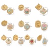 Picture of Eco-friendly 304 Stainless Steel Oil Painting Style Charms Multicolor Enamel