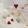 Picture of Eco-friendly Brass Valentine's Day Charms Real Gold Plated Heart 3D