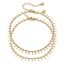 Picture of Eco-friendly PVD Vacuum Plating Minimalist Stylish 18K Real Gold Plated 304 Stainless Steel Handmade Link Chain Tassel Anklet For Women Gift 23cm(9") long