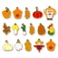 Picture of Eco-friendly PVD Vacuum Plating 304 Stainless Steel Charms 18K Gold Plated Herbs Enamel