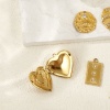 Picture of Eco-friendly PVD Vacuum Plating 304 Stainless Steel Charms 18K Real Gold Plated