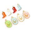 Picture of Eco-friendly PVD Vacuum Plating 304 Stainless Steel West Cowboy Charms 18K Real Gold Plated Multicolor Enamel 3D