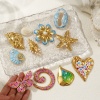 Изображение 1 Piece Eco-friendly PVD Vacuum Plating 304 Stainless Steel Pendants 18K Real Gold Plated