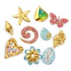 Изображение 1 Piece Eco-friendly PVD Vacuum Plating 304 Stainless Steel Pendants 18K Real Gold Plated