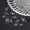 Image de 2 Pcs Connecteurs en 304 Acier Inoxydable Respectueux de la Nature Multicolore Rotatif