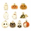 Picture of Eco-friendly PVD Vacuum Plating 304 Stainless Steel Halloween Charms 18K Real Gold Plated Enamel