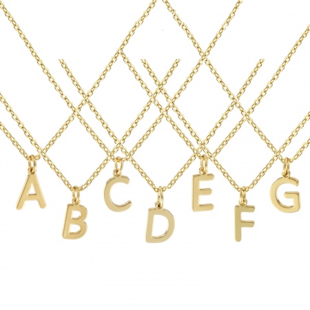 18K Echtgold plattiert Kreuz Gliederketten Anhänger Halskette, Messing 45cm + 5cm, Für Frauen, Message " A-Z " Minimalistisch Großbuchstaben Geschenk, Umweltfreundlich 18K Echtgold plattiert Kreuz Gliederketten Anhänger Halskette, Messing 45cm + 5cm, Für Frauen, Message " A-Z " Minimalistisch Großbuchstaben Geschenk, Umweltfreundlich