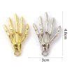 Picture of Brass Halloween Pendants Multicolor Skeleton Hand 3D 4.8cm x 3cm