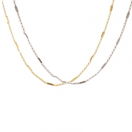 Picture of Real Gold Plated Link Chain Necklace, Brass 40cm(15.7") + 5cm(2"), For Women, Minimalist Exquisite Gift, Eco-friendly