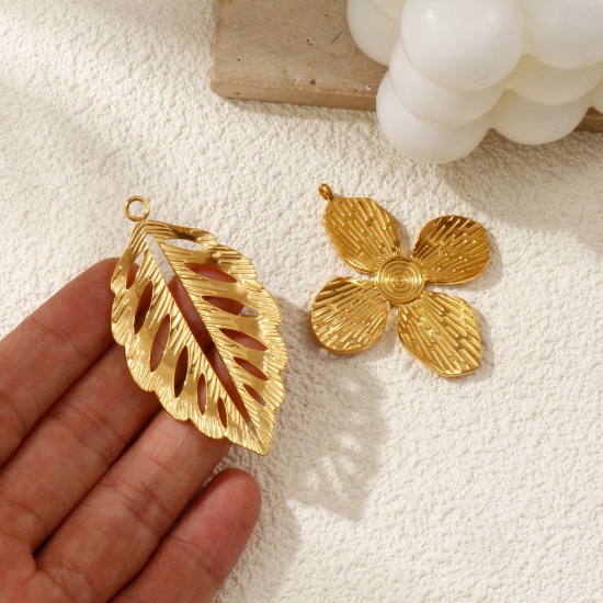 Picture of Eco-friendly PVD Vacuum Plating 304 Stainless Steel Pendants 18K Real Gold Plated