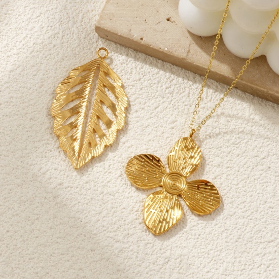 Picture of Eco-friendly PVD Vacuum Plating 304 Stainless Steel Pendants 18K Real Gold Plated