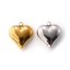 Immagine di 1 Pz Ecologico 304 Acciaio Inossidabile San Valentino Ciondoli Multicolore Cuore Liscio 18mm x 16mm