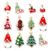 Bild von Umweltfreundliche PVD-Vakuumbeschichtung 304 Edelstahl & Harz Weihnachten Charms 18K Vergoldet