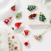 Bild von Umweltfreundliche PVD-Vakuumbeschichtung 304 Edelstahl & Harz Weihnachten Charms 18K Vergoldet