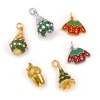 Bild von Umweltfreundlich 304 Edelstahl Weihnachten Charms Bunt