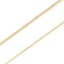 Immagine di Brass Exquisite Snake Chain Necklace 18K Gold Plated 45cm(17.7") + 5cm(2") long