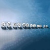 Picture of Wholesale Exquisite Stylish Ear Post Stud Earrings, 304 Stainless Steel & Cubic Zirconia, Unisex Eco-friendly Gift Jewelry Supply